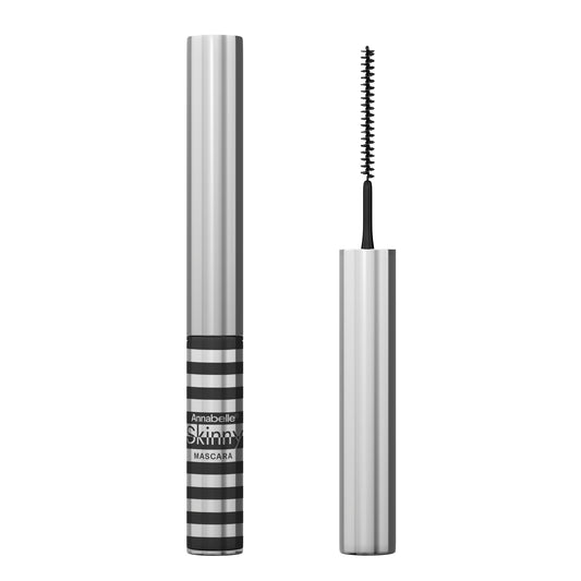 Annabelle Skinny Mascara, Black, Award-Winning Mascara for Short & Lower Lashes, Lengthening & Defining, Ultra-Precise Brush, 24H Long-Lasting, Clump-Free, Ophthalmologist-Tested, Hypoallergenic, Cruelty-Free, 4 mL