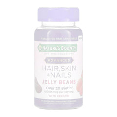Nature's Bounty Hair, Skin and Nails VitaBeans, with Biotin & Vitamins A, C, & E, 80 Ct