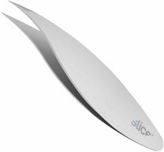 Slice 10456 Precision Tweezers, Pointed Tip, for Ingrowns, Stuble, Facial Hair, Perfectly Aligned Tips, Stainless Steel