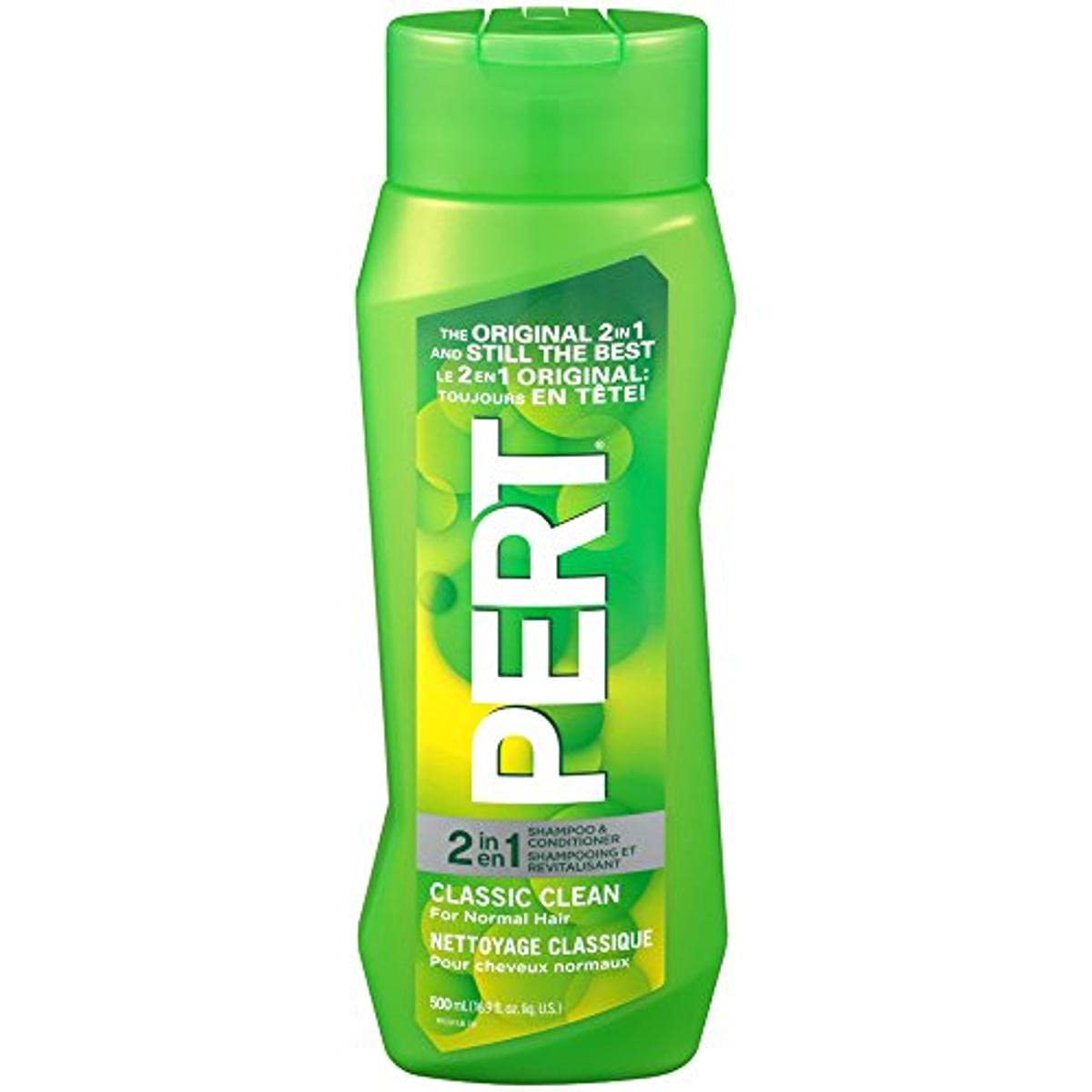 Pert 2-in-1 Classic Clean Shampoo and Conditioner, 500ml