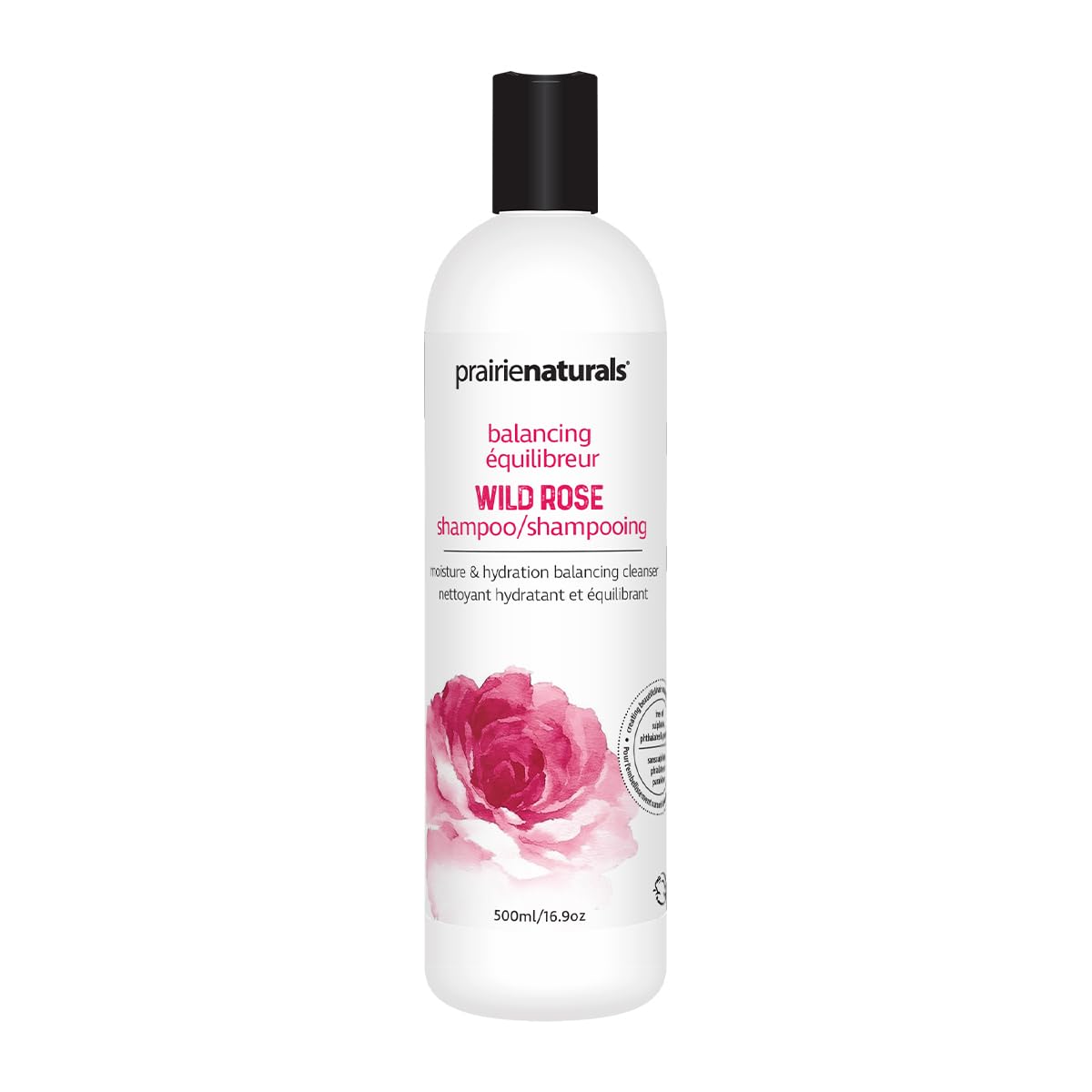 Prairie Naturals Wildrose moisture balancing shampoo, 500 Milliliter