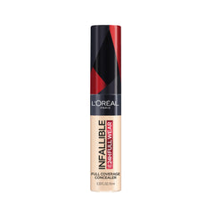 L’Oréal Paris Infallible Full Wear Concealer, Concealer Makeup, One-Swipe Full Coverage, Matte Finish, Waterproof, Transfer-Resistant, Longwear Up to 24 Hours, 10 ml, Eggshell