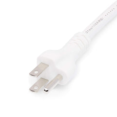 Amazon Basics 3-Foot Extension Cord - 13 Amps, 125V - 2-Pack, White