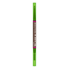 NYX Professional Makeup Blade & Shade, Dual Edged Brow Pencil, Up to 16HR wear, Smooth-glide pigment, Smudge & Transfer Resistant, Shade: Brunette