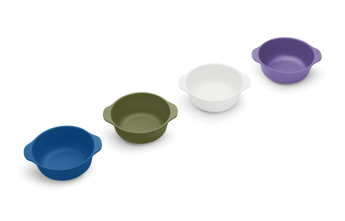 Red Rover 20052 Bamboo Bowls, Set of 4, Medium