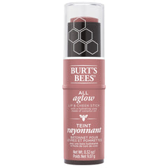 Burt's Bees 100% Natural All Aglow Lip & Cheek Stick, Suez Sands, 1 Tube , 9.07 g