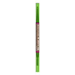 NYX Professional Makeup Blade & Shade, Dual Edged Brow Pencil, Up to 16HR wear, Smooth-glide pigment, Smudge & Transfer Resistant, Shade: Taupe