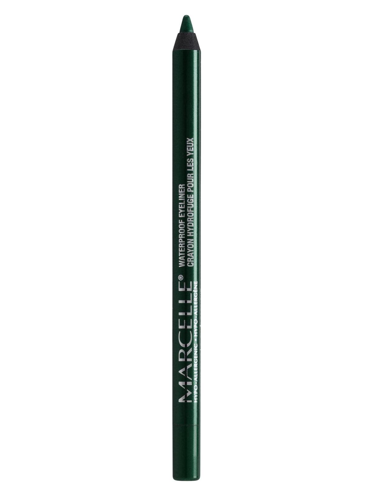 Marcelle Waterproof Eyeliner, Metal Green, Ultra-Precise Application, Long-Lasting, Smudgeproof, Hypoallergenic, Fragrance-Free, Cruelty-Free, 1.2 g