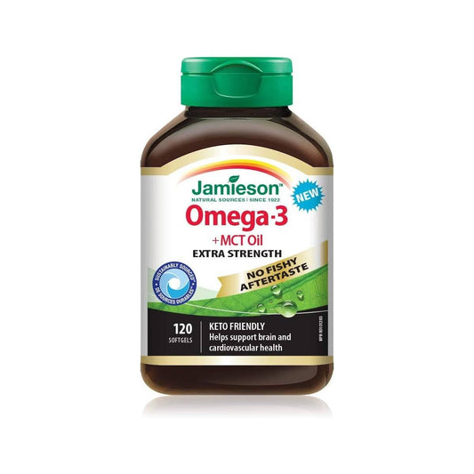 Jamieson Extra Strength Omega-3 with Mct Oil, 120 Count