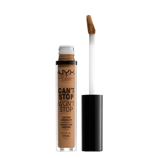 NYX PROFESSIONAL MAKEUP Can't Stop Won't Stop Concealer, Warm Honey (CSWSC15.9)