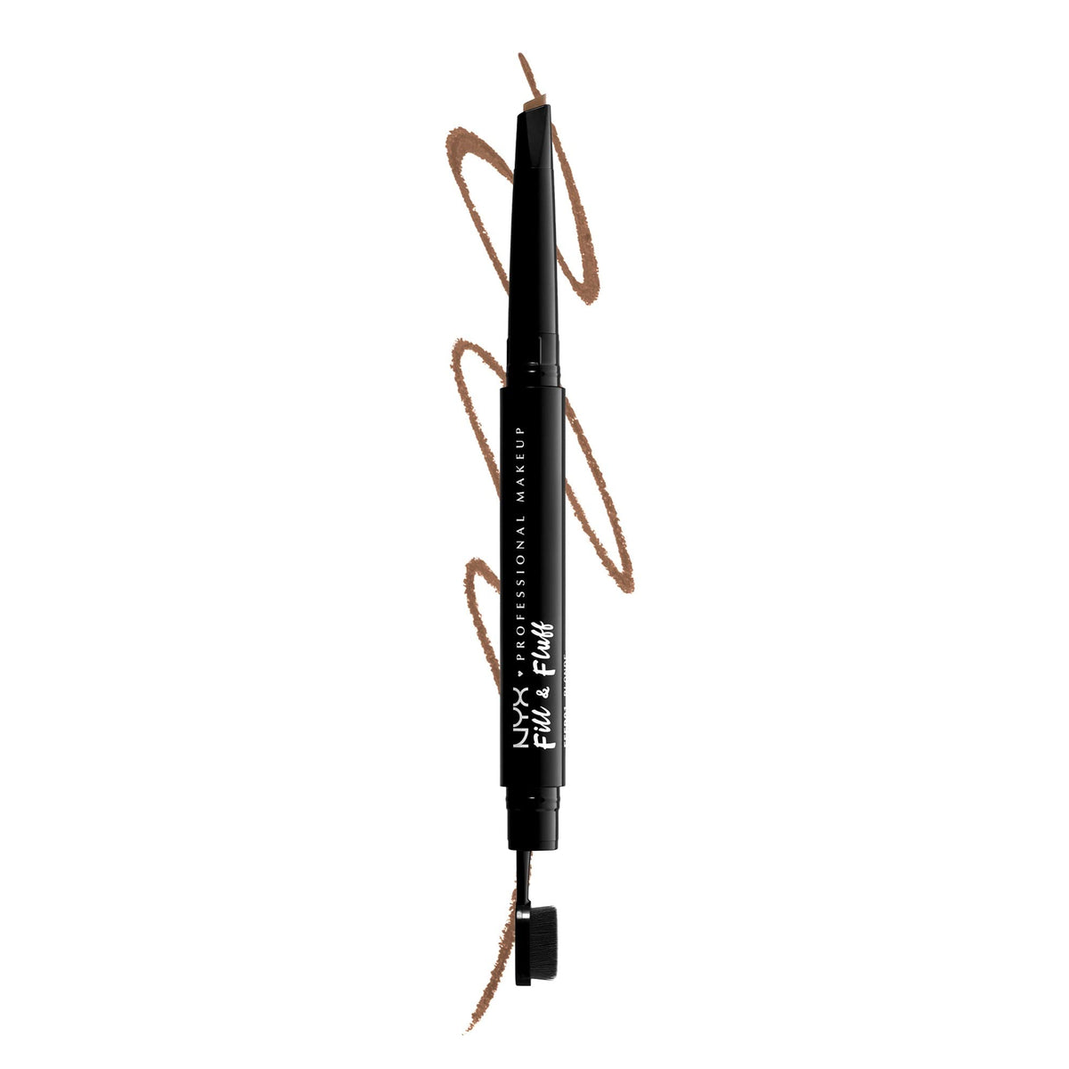 NYX PROFESSIONAL MAKEUP Fill & Fluff Eyebrow Pomade Pencil, Taupe, Day Dream, Pack of 1 (0800897188023)