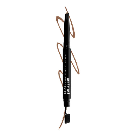 NYX PROFESSIONAL MAKEUP Fill & Fluff Eyebrow Pomade Pencil, Taupe, Day Dream, Pack of 1 (0800897188023)