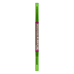 NYX Professional Makeup Blade & Shade, Dual Edged Brow Pencil, Up to 16HR wear, Smooth-glide pigment, Smudge & Transfer Resistant, Shade: Cool Ash Brown
