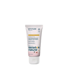 ATTITUDE Moisturizing Body Ointment for Baby with Sensitive Skin, Made in Canada, Plant and Mineral-Based Ingredients, Vegan Personal Care Products, Enriched with Oat, Unscented, 75 mL