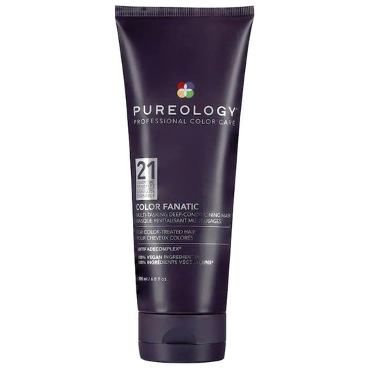 Pureology Color Fanatic, Treatment Hair Mask, 21 Benefits, Deep Conditioning Mask, For Colour-Treated Hair, Vegan Formulas, Sulfate Free for a Gentle Cleanse, 200 ML