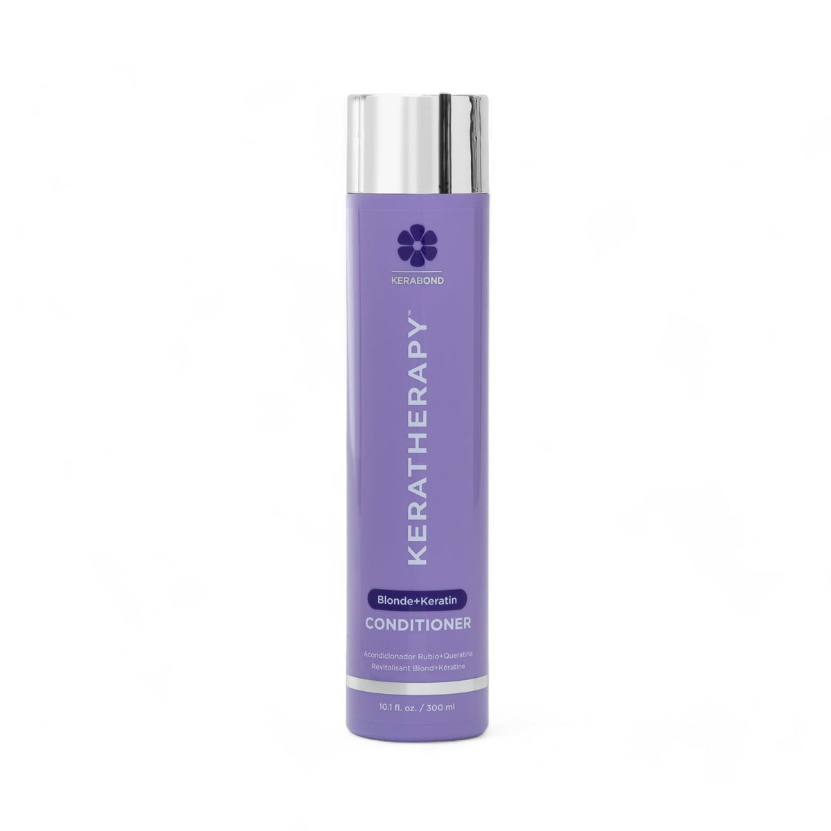 KERATHERAPY Keratin Infused Totally Blonde Violet Toning Conditioner, 10.1 fl. oz., 300 ml