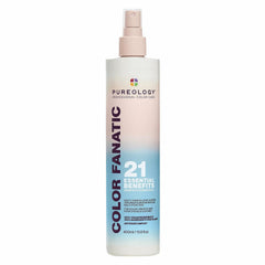 Pureology Color Fanatic Leave-In Conditioner, 21 Benefits Heat Protectant & Detangler for All Hair Types, With Camelina Oil, Vegan, Sulfate-Free