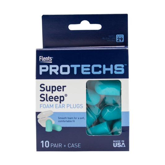 Flents Super Sleep Comfort Foam Ear Plugs (10 Pair)