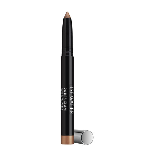 Watier 24 HRS Glam Eyeshadow, Bronze Glam | Cream Eyeshadow Stick with Integrated Sharpener, Easy-to-Apply, Waterproof, Crease-Proof, Smudge-Proof