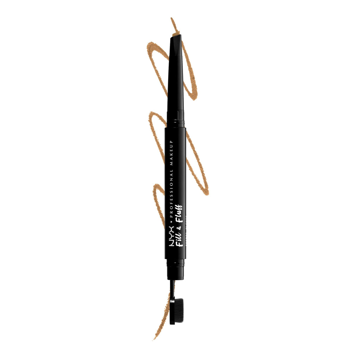 NYX Professional Makeup Fill & Fluff Eyebrow Pomade Pencil, Blonde, 0.2 g (Pack of 1)