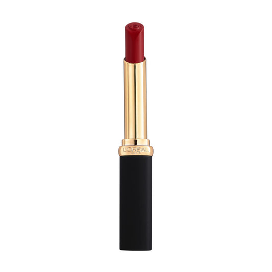 L’Oréal Paris Colour Riche Intense Volume Matte Lipstick - Up to 16H Wear, infused with HYALURONIC ACID - Le Plum Dominant, 1.8 g