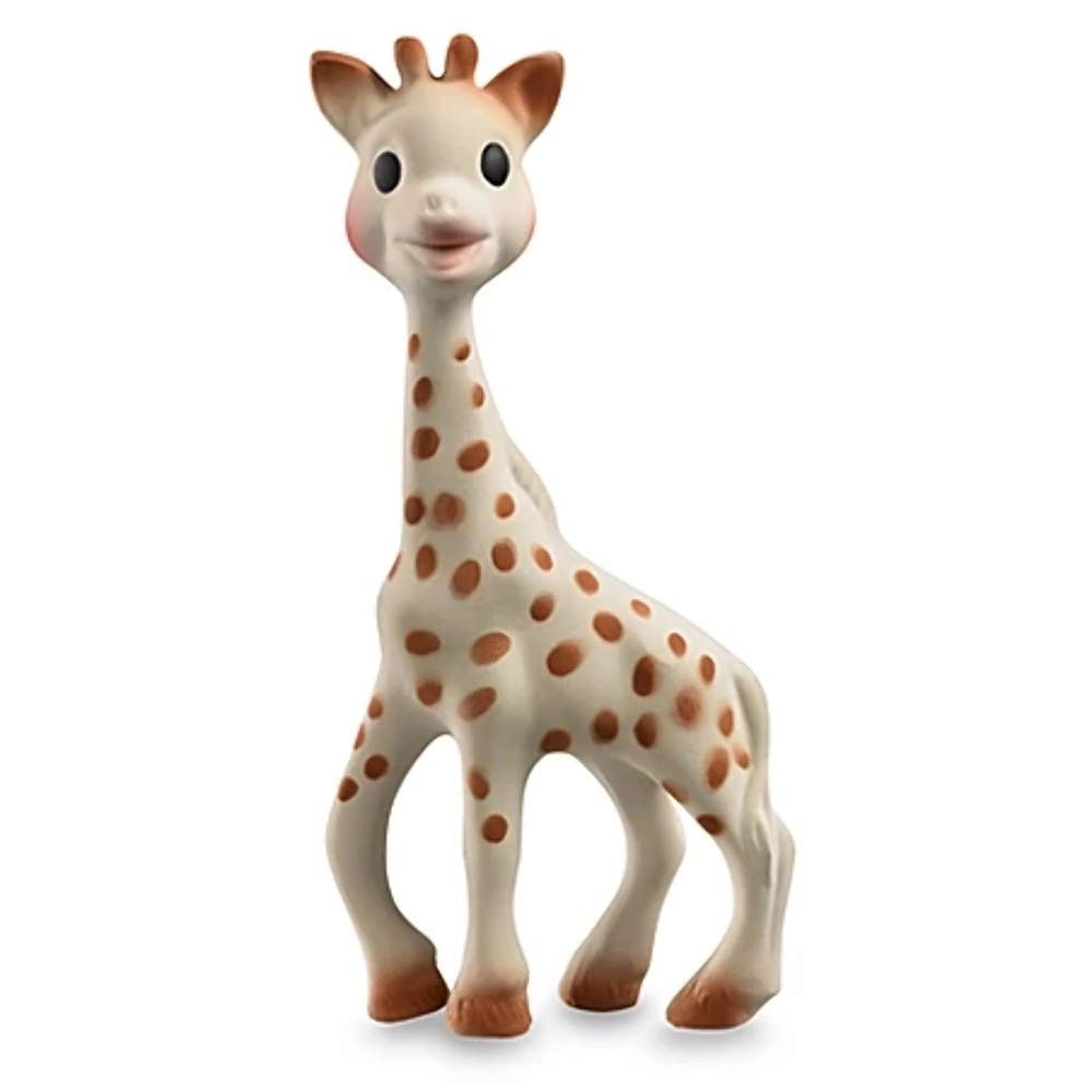Sophie la Girafe - So Pure Box - Original Baby Teething Toy 100% Natural Rubber - BPA-Free, Non-Toxic, Vegan, Sensory Stimulating Teether for Newborns 0+ Months - 616331