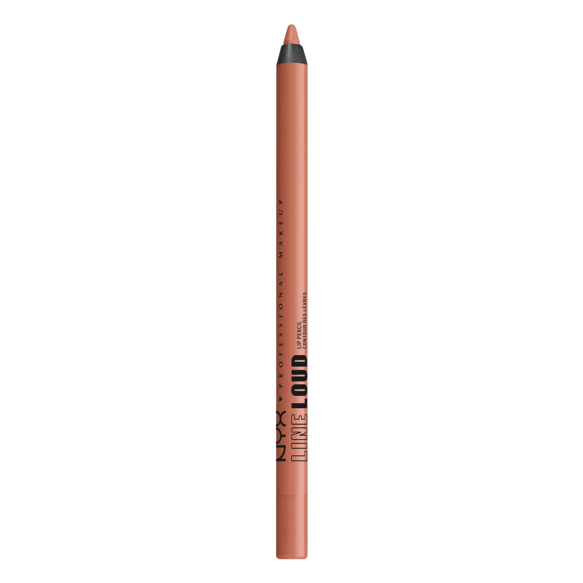 NYX PROFESSIONAL MAKEUP, Line Loud, Waterproof Lip Pencil, Infused with Vitamin E, Vegan Formula - DARING DAMSEL (Pink)