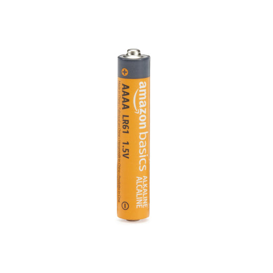Amazon Basics AAAA 1.5 Volt Everyday Alkaline Batteries - Pack of 4
