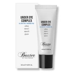 Baxter of California Under Eye Cream | Depuffing and Line Reducing | Unscented |Fragrance Free | All Skin Types | Anti-Wrinkle Eye Cream | For Men & Women | 0.75 oz