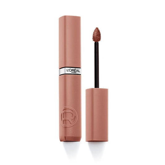 L’Oréal Paris Infallible Matte Resistance Liquid Lipstick, Powdery Matte Finish & Infused with Hyaluronic Acid, Breakfast in Bed
