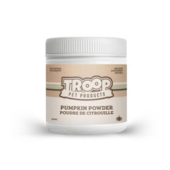 Troop Pet Products Pumpkin Powder, 225 gram (Pack of 1) - Packaging May Vary (Flakey- Not Fine Powder)