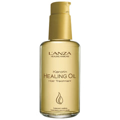 L'ANZA Keratin Healing Hair Oil Treatment, Keratin Infused Treatment, Hair Oil For Damaged Locks, Sulfate Free, Cruelty Free Healing Ingredients Repairs, Strengthens with UV Protection (3.4 Fl Oz)