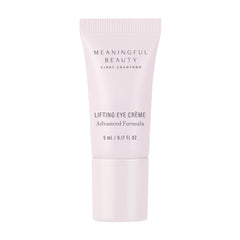 Meaningful Beauty Lifting Eye Creme Advanced Formula, Antioxidant Enriched Under Eye Cream for Dark Circles and Puffiness, 5 ml (Pack of 1)