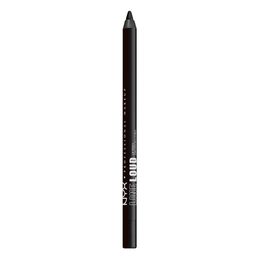 NYX PROFESSIONAL MAKEUP, Line Loud, Waterproof Lip Pencil, Infused with Vitamin E, Vegan Formula - EVIL GENIUS