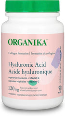 Organika Canadian-Made Hyaluronic Acid With Vitamin C 90 Vcaps