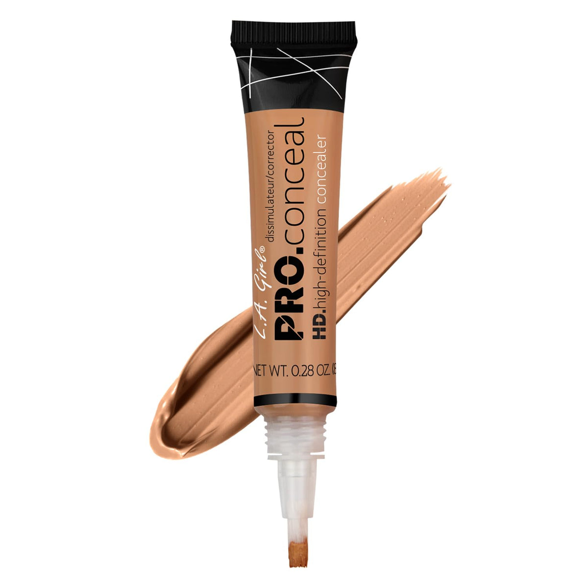 L.A. Girl Pro Conceal HD Concealer, Almond, 0.28 Ounce
