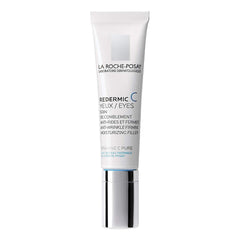La Roche-Posay Eye Cream, Redermic C Anti Aging Eye Cream with Pure Vitamin C & Hyaluronic Acid, Firming & Brightening, Suitable for Sensitie Skin, 15ml