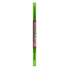 NYX Professional Makeup Blade & Shade, Dual Edged Brow Pencil, Up to 16HR wear, Smooth-glide pigment, Smudge & Transfer Resistant, Shade: Brunette