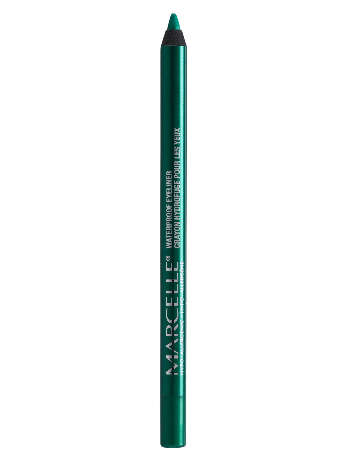 Marcelle Waterproof Eyeliner, Emerald, Ultra-Precise Application, Long-Lasting, Smudgeproof, Hypoallergenic, Fragrance-Free, Cruelty-Free, 1.2 g
