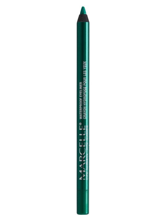 Marcelle Waterproof Eyeliner, Emerald, Ultra-Precise Application, Long-Lasting, Smudgeproof, Hypoallergenic, Fragrance-Free, Cruelty-Free, 1.2 g