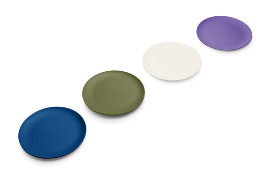 Red Rover 20053 Bamboo Plates, Set of 4