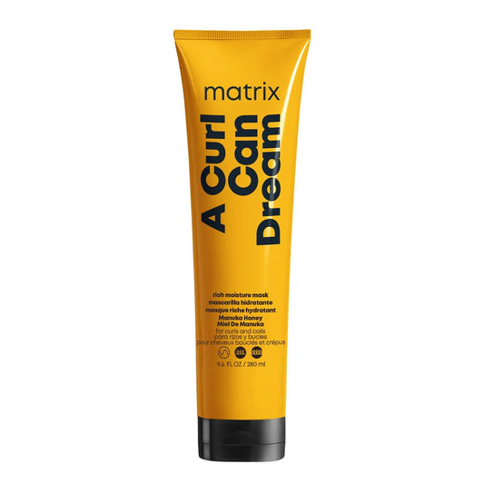 Matrix Hair Mask, A Curl Can Dream Rich Hair Mask, Curly Hair Products, With Manuka Honey Extract, For Curly and Coily Hair, Sulfate Free, Paraben Free, Silicone Free, 280ml (Packaging May Vary)