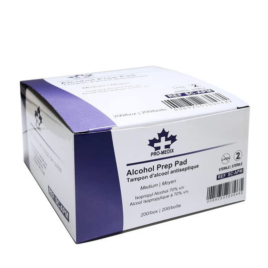 Podocure Technoogist Choice - Alcohol Prep Pad, Sterile 200 count ( Packaging may vary )