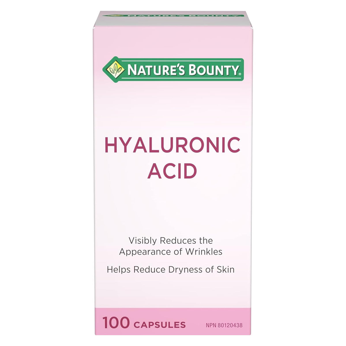 Nature's Bounty Hyaluronic Acid Tablets, 100 Count