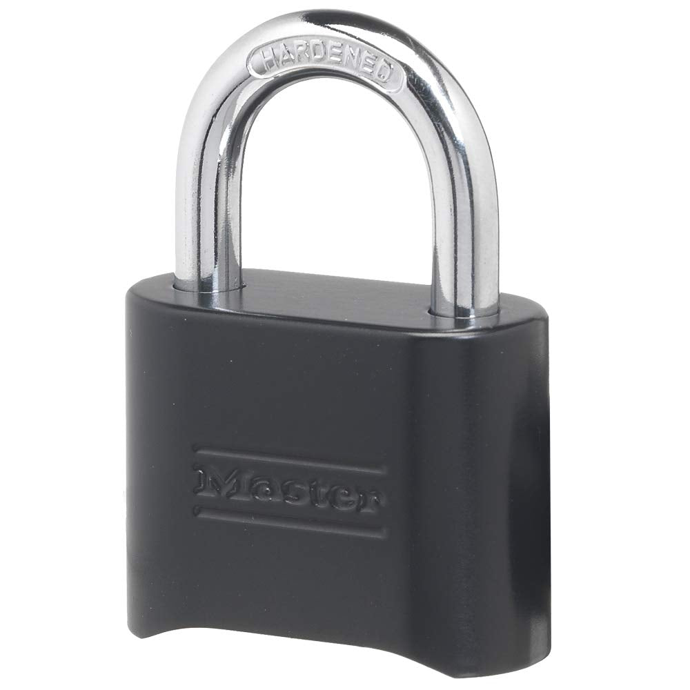 Master Lock 178D Set Your Own Combination Lock, Die-Cast, Standard, 1 Pack, Black