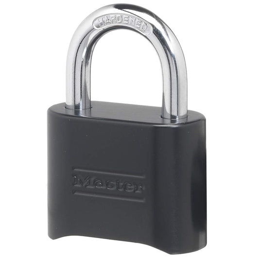 Master Lock 178D Set Your Own Combination Lock, Die-Cast, Standard, 1 Pack, Black