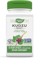 Nature's Way Kudzu Root Health Supplement – Premium Herbal Supplement - Non-GMO Project Verified, 50 Vegetarian Capsules