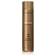 L’ANZA Healing Blonde Bright Shampoo, Formulated for Natural & Decolorized Blonde Hair - Boosts Shine and Brightness while Healing, with Sulfate-free, Paraben-free, Gluten-free Formula (300ml)