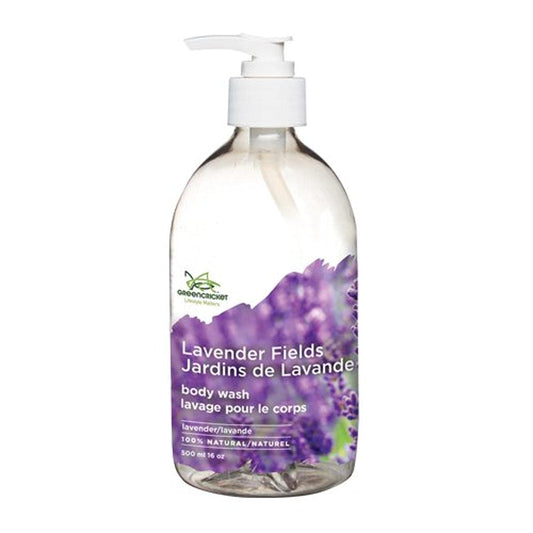 Green Cricket Lavender Body Wash, 500-Milliliter