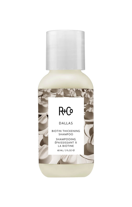 R+Co Dallas Biotin Thickening Shampoo, Thickens, Nourishes + Strengthens, Vegan + Cruelty-Free, 1.7 Oz